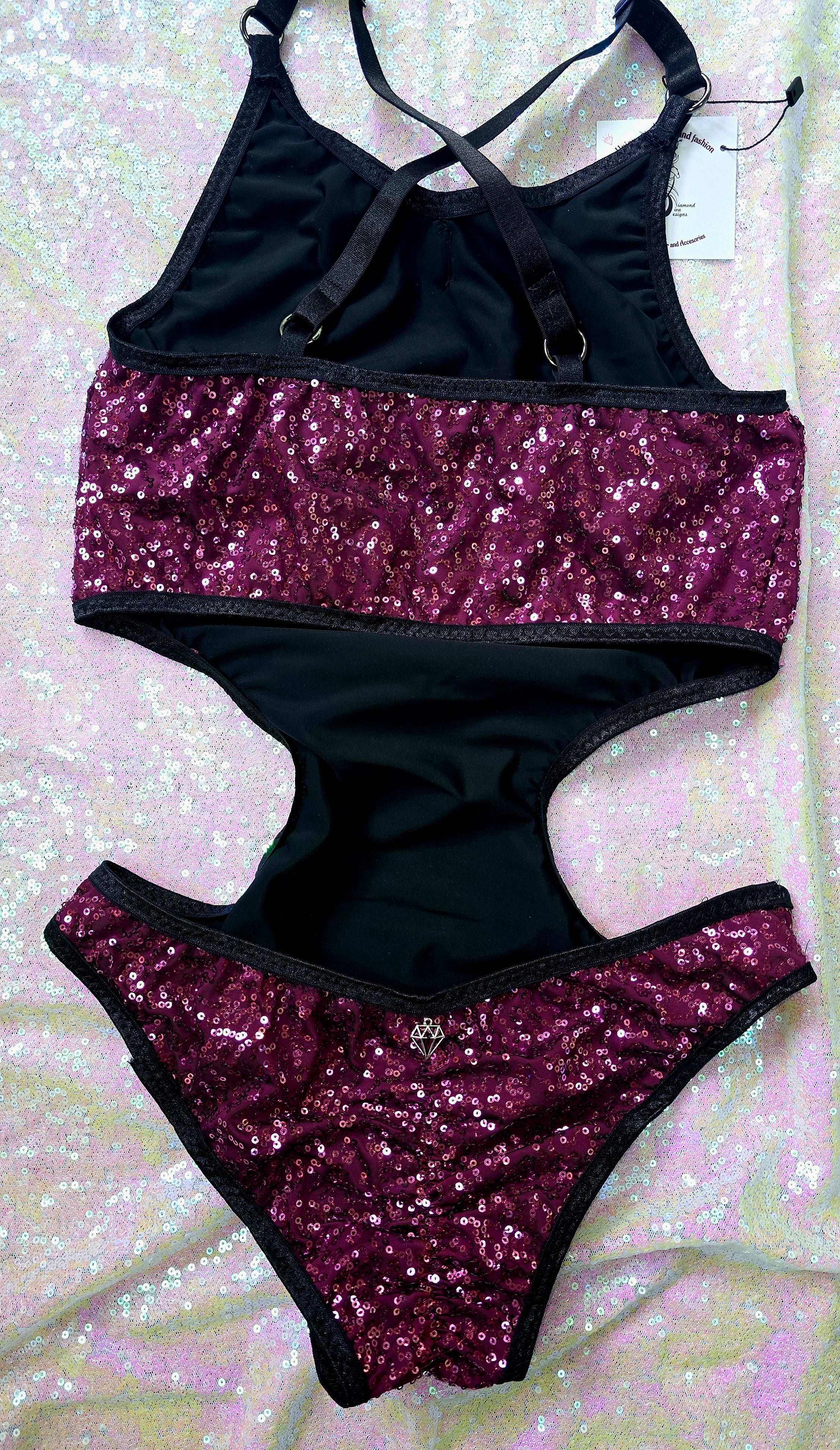Black Cherry: Olympia Bodysuit